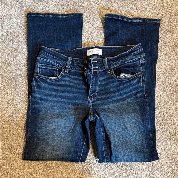 BKE Denim - BKE Dark Blue Boot Cut Jeans